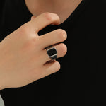 Load image into Gallery viewer, Athenian Odyssey Onyx Ring
