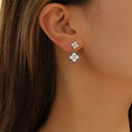 Load image into Gallery viewer, “Radiant Silver Blossom Earrings - Reet Pehal
