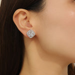 Load image into Gallery viewer, Dazzling Silver Cascade Earrings - Reet Pehal
