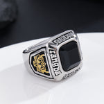 Load image into Gallery viewer, Stylish Championship Emblem Ring
