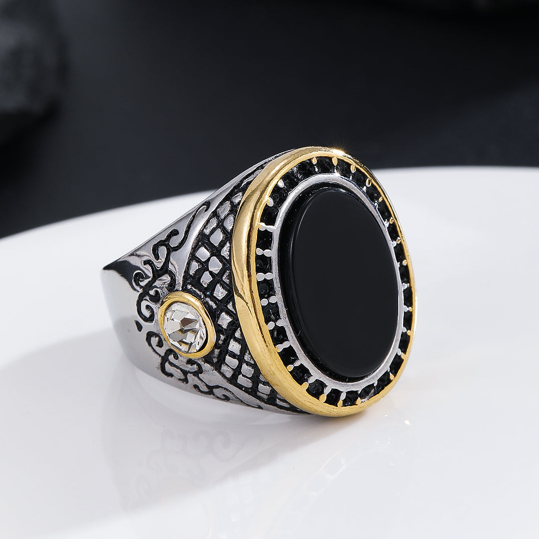 Regal Ebony Contrast Ring