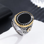 Load image into Gallery viewer, Regal Ebony Contrast Ring
