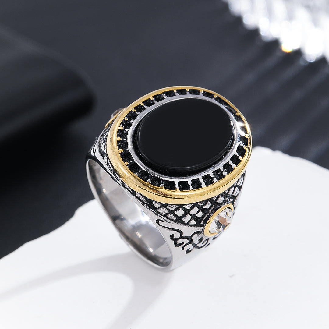 Regal Ebony Contrast Ring