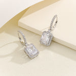 Load image into Gallery viewer, Sparkling Square Fiesta Diamond Earrings - Reet Pehal
