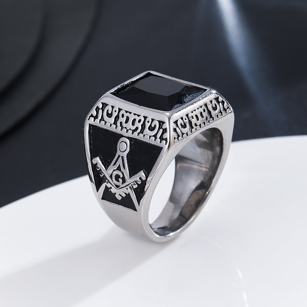 Bold Shadowed Legacy Ring