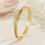 Load image into Gallery viewer, Sunset Serenade Gold Bangle - Reet Pehal
