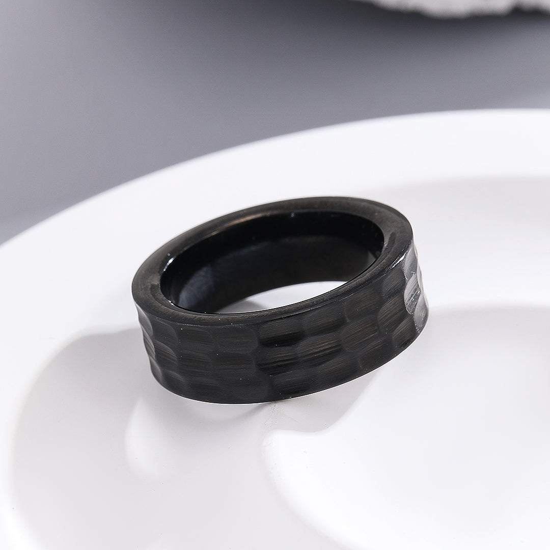 Breathtaking Carbon Accent Ring