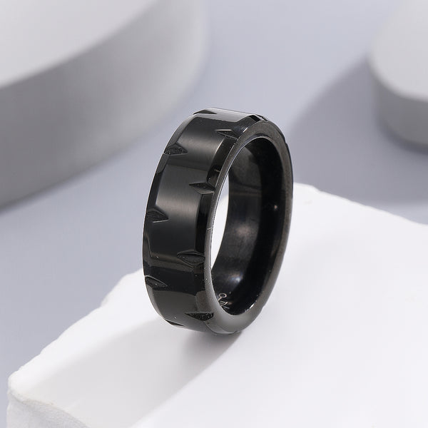 Spectacular Nightfall Facet Ring”