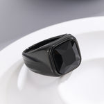 Load image into Gallery viewer, Striking Black Diamond Illusion Ring
