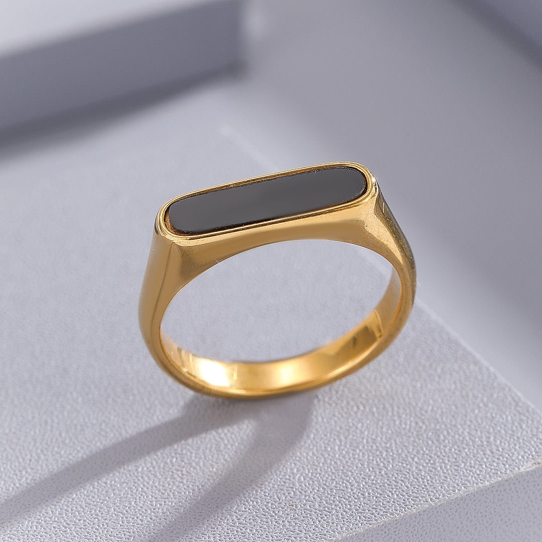 Strata Fusion Gold Ring