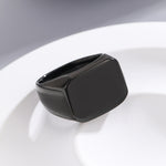 Load image into Gallery viewer, Refined Jet-Black Classic Ring
