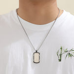 Load image into Gallery viewer, Classic Contrast Silver Locket
