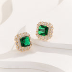 Load image into Gallery viewer, Pretty Green Panache Earrings - Reet Pehal
