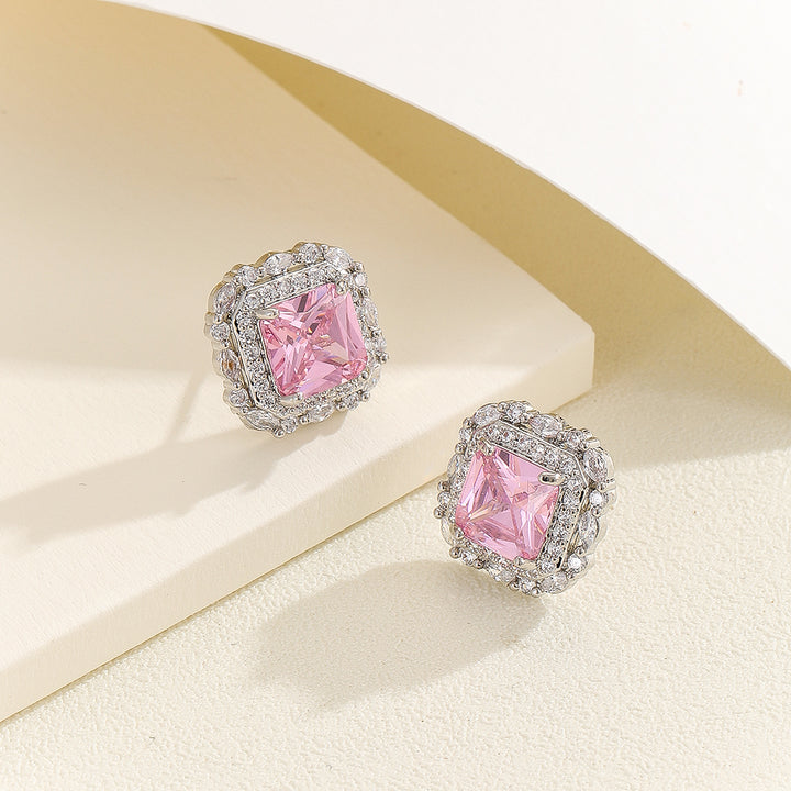 Pretty Pink Panache Earrings - Reet Pehal