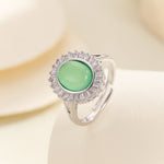 Load image into Gallery viewer, Jadeite Radiance Ring - Reet Pehal
