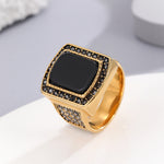 Load image into Gallery viewer, Beautiful Golden Midnight Sparkle Ring
