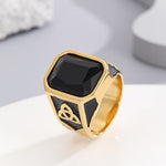 Load image into Gallery viewer, Distinctive Black Ember Ring
