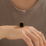 Load image into Gallery viewer, Distinctive Black Ember Ring
