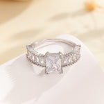 Load image into Gallery viewer, Deluxe Princess Cut Diamond Ring - Reet Pehal
