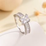 Load image into Gallery viewer, Deluxe Princess Cut Diamond Ring - Reet Pehal
