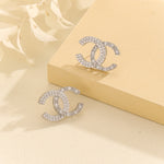 Load image into Gallery viewer, Sparkling Silver  Channel Studs - Reet Pehal
