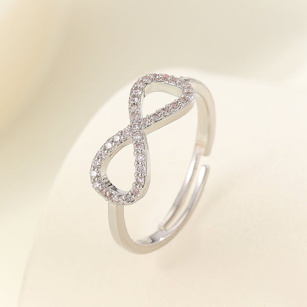 Gorgeous Diamond Infinity Symbol Ring - Reet Pehal