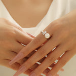 Load image into Gallery viewer, Everlasting Pearl Brilliance Ring - Reet Pehal
