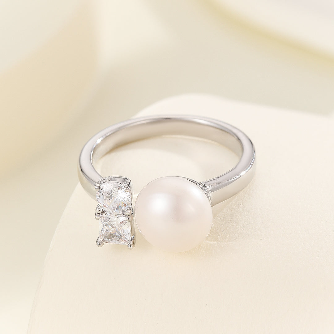 Everlasting Pearl Brilliance Ring - Reet Pehal