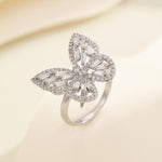 Load image into Gallery viewer, Attractive Diamond Wings Elegance Ring - Reet Pehal
