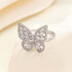 Load image into Gallery viewer, Attractive Diamond Wings Elegance Ring - Reet Pehal
