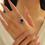 Load image into Gallery viewer, Adorable Azure Radiance Ring - Reet Pehal
