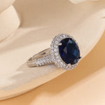 Load image into Gallery viewer, Adorable Azure Radiance Ring - Reet Pehal
