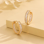 Load image into Gallery viewer, Gorgeous Golden Halo Gem Studs - Reet Pehal
