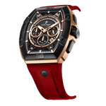 Load image into Gallery viewer, PARAS CROWN Red Racer Wristwatch - Reet Pehal
