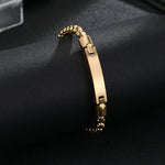 Load image into Gallery viewer, Sleek Gold Beaded Bracelet
