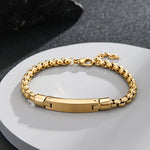 Load image into Gallery viewer, Sleek Gold Beaded Bracelet
