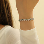 Load image into Gallery viewer, Graceful Green Sparkle Bracelet - Reet Pehal
