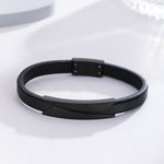 Load image into Gallery viewer, Urban Contrast Black Bracelet
