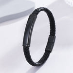 Load image into Gallery viewer, Stylish Black Accent Leather Band
