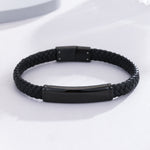 Load image into Gallery viewer, Stylish Black Accent Leather Band
