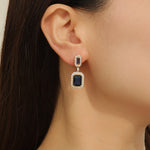 Load image into Gallery viewer, Glamorous Sapphire Serenade Earrings - Reet Pehal
