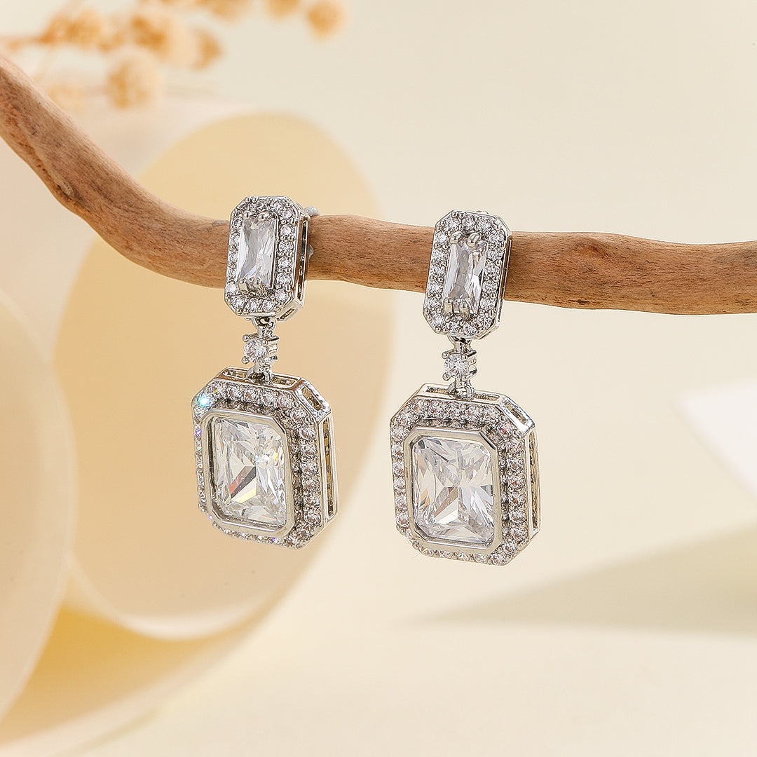 Glamorous Diamond Serenade Earrings - Reet Pehal