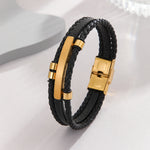 Load image into Gallery viewer, Urban Edge Men&#39;s Gold Bracelet
