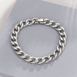 Load image into Gallery viewer, Lustrous Silver Chain Elegance Bracelet
