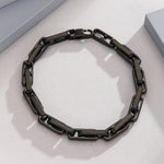 Load image into Gallery viewer, Sleek Noir Link Bracelet
