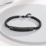 Load image into Gallery viewer, Sleek Noir Beaded Bracelet
