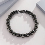 Load image into Gallery viewer, Premium Dark Link Statement Bracelet
