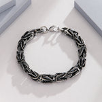 Load image into Gallery viewer, Classic Patterned Noir Bracelet
