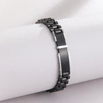 Load image into Gallery viewer, Sleek Black Loop Bracelet
