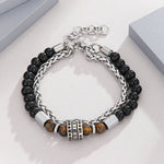 Load image into Gallery viewer, Twilight Beaded Men&#39;s Bracelet
